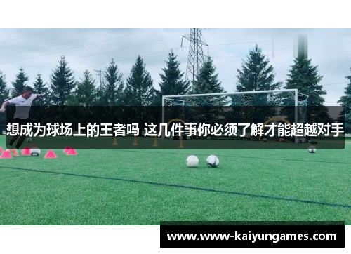 想成为球场上的王者吗 这几件事你必须了解才能超越对手