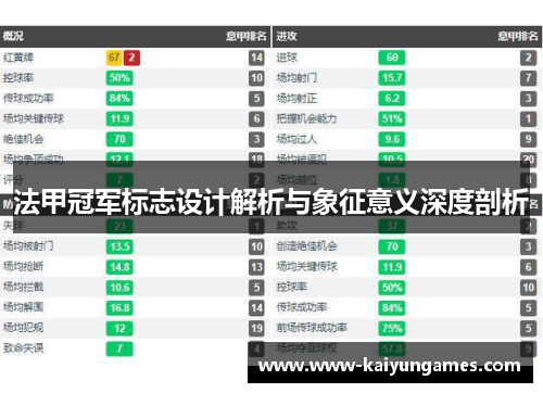 法甲冠军标志设计解析与象征意义深度剖析 法甲冠军标志设计解析与象征意义深度剖析