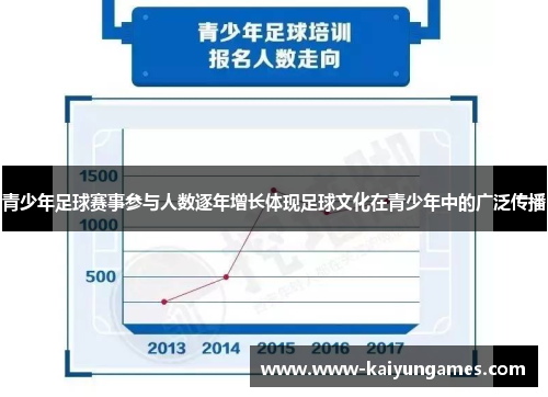 青少年足球赛事参与人数逐年增长体现足球文化在青少年中的广泛传播